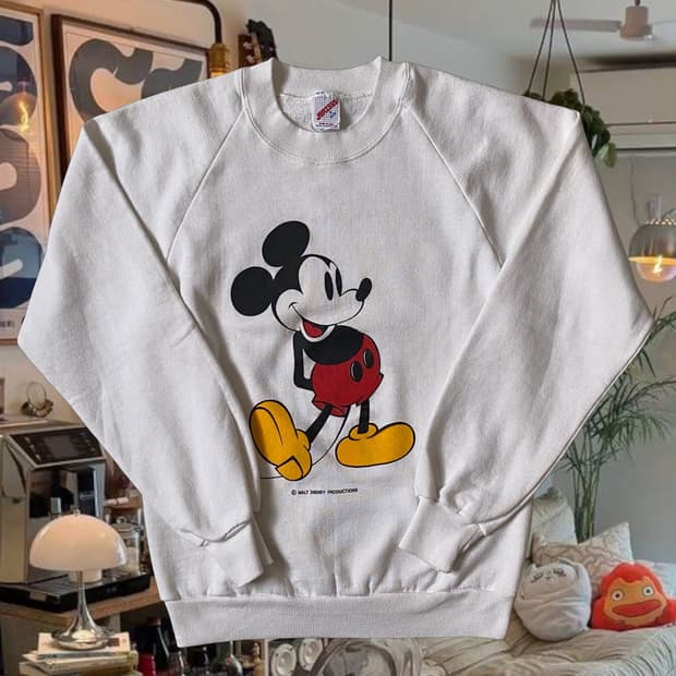 Jerzees 미키 맨투맨 (Woman S) AB1283