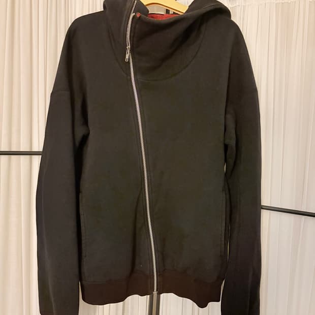 라드 뮤지션 비대칭 후드집업