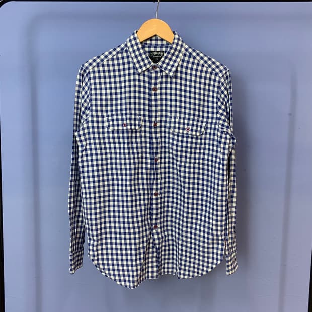 스투시 체크 셔츠