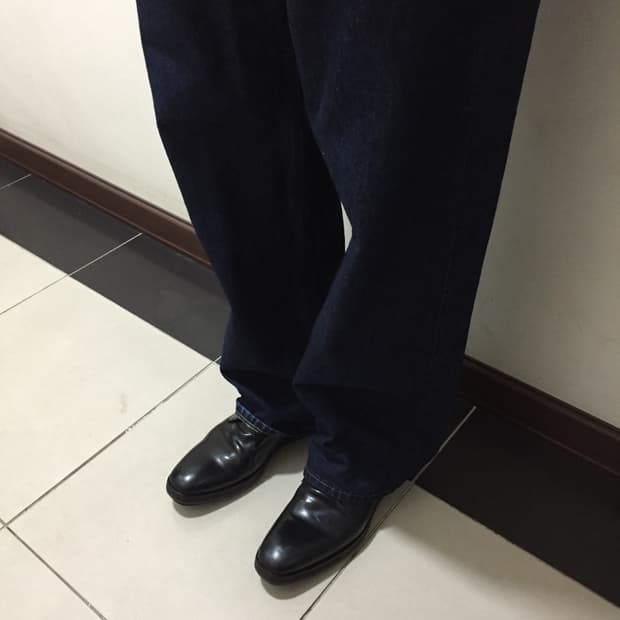 선플라워 루즈핏 데님 [34/32]