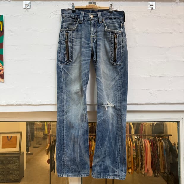 Levis 리바이스 00s NE502 로우라이즈 데님팬츠 30x32