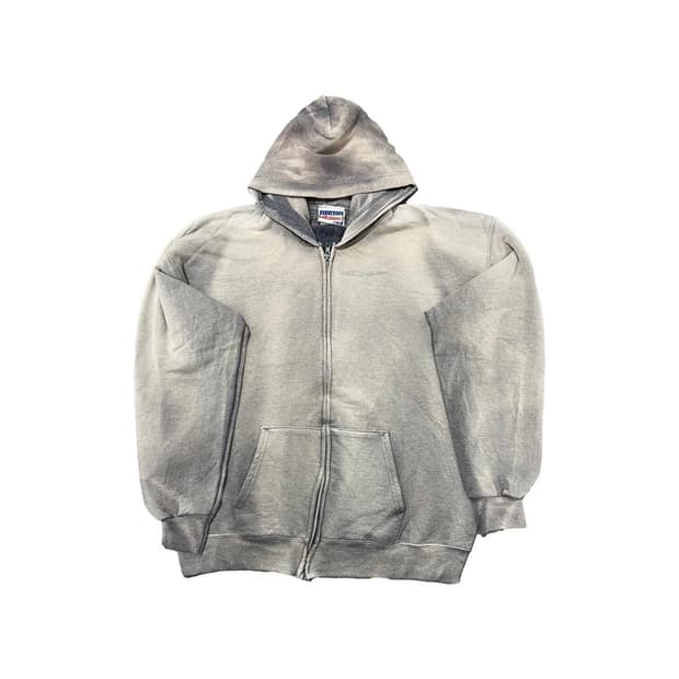 빈티지 Sunfaded Zip-up Hoodie