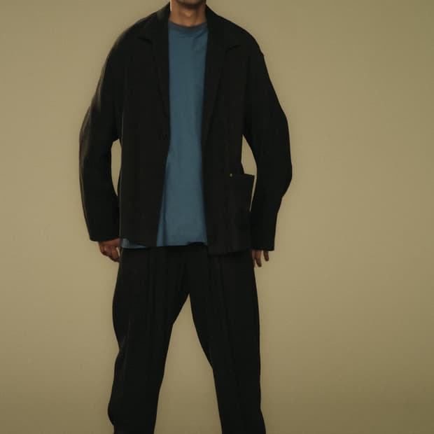 우루 실크넵 블레이저