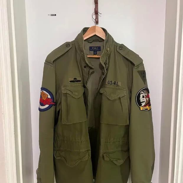 RL 랄프로렌 해골야상 L 신품급