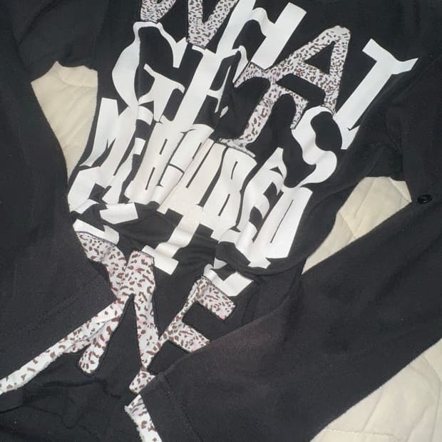 y2k 펑크 갸루 롱슬리브 긴팔 티셔츠