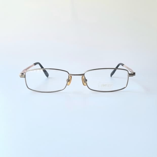 데드스탁 긱시크 사각 메탈 콤비 안경테 1286