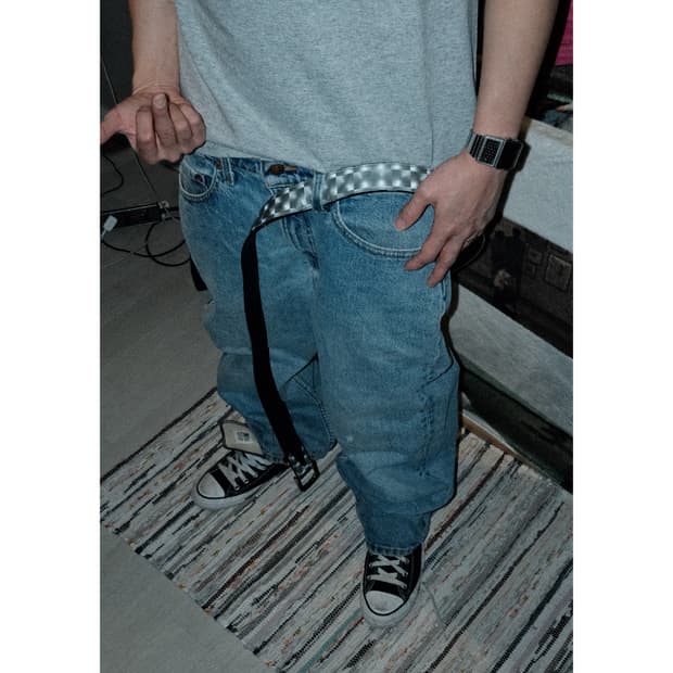 90's 미제 리바이스 565 루즈 핏 와이드 레그 32x32