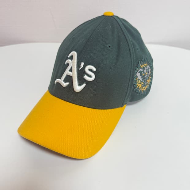 MLB 오클랜드 애슬래틱스 배색 볼캡