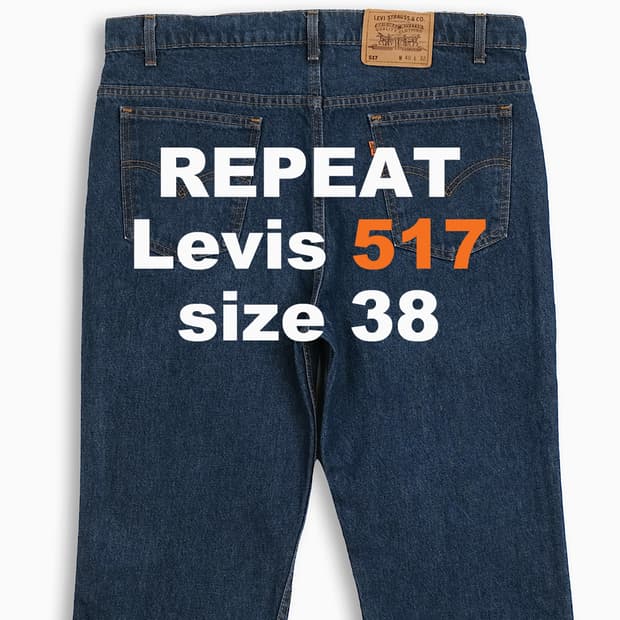 리바이스 517 오렌지탭 90s USA 38 인치 OR5174049