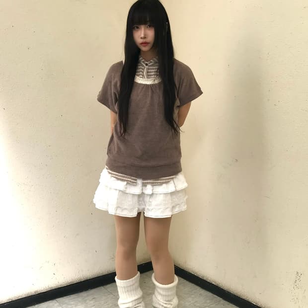 모리 모카 초코 레이스 코디세트