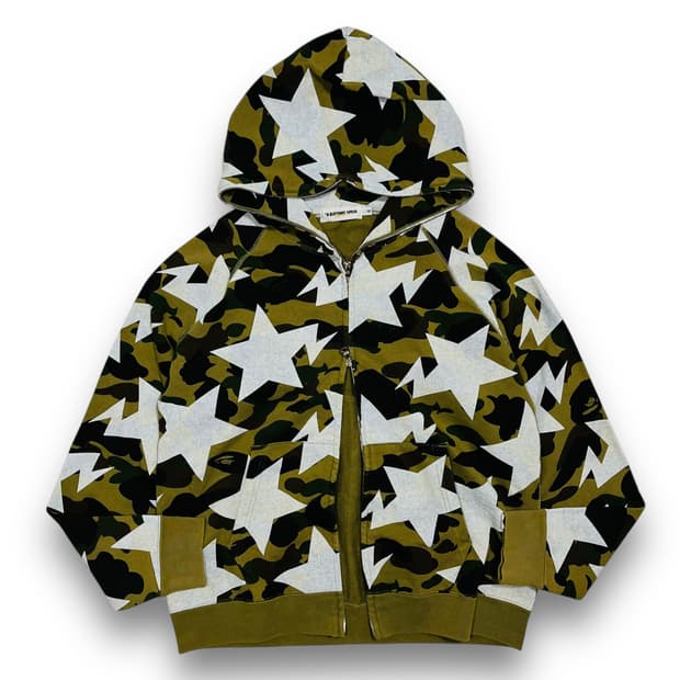 BAPE OG Camo Star Full Zip Hoodie