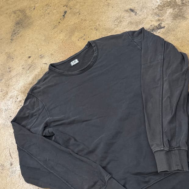 [정품/L] C.P.컴퍼니 블랙 긴팔 티셔츠 b15