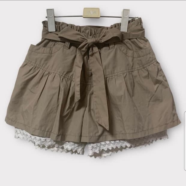 모리걸 빈티지 레이스 반바지