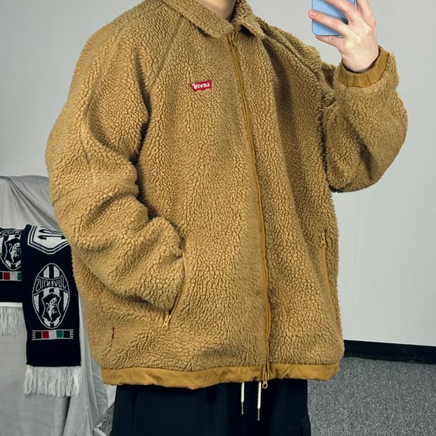 리바이스 쉐르파 플리스 자켓 XL 