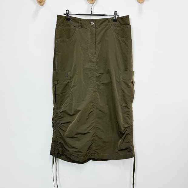 스튜디오톰보이 셔링 카고 스커트