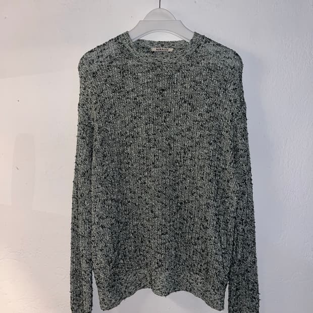 Auralee 오라리 코튼 니트