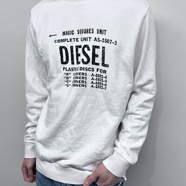 디젤 인더스트리얼 로고 롱슬리브