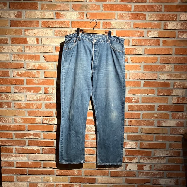 00s 빈티지 리바이스 501 데님 팬츠 빅사이즈
