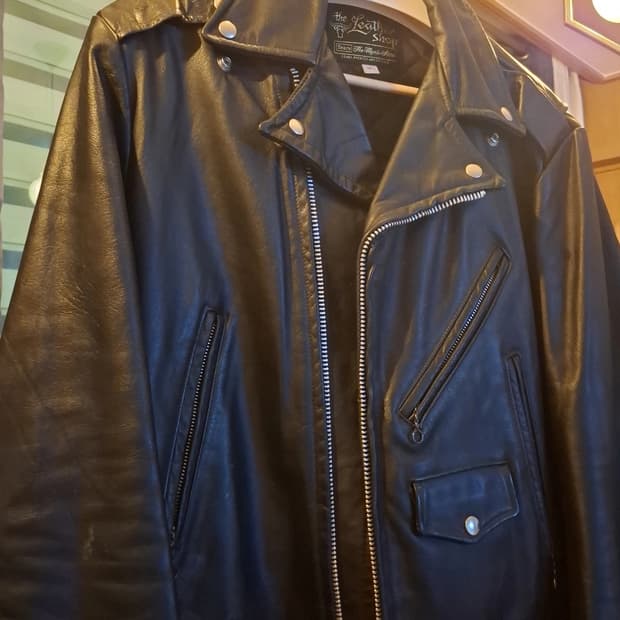 70s sears the leather shop 레더자켓