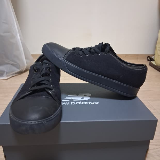 랑방 DBB1 올블랙 스니커즈 270