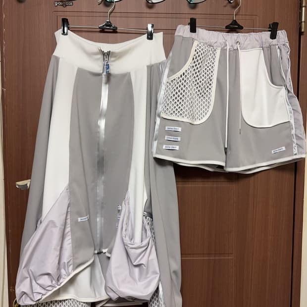 Bottled blue 핸드메이드 져지 팬츠 트레이닝셋업 서브컬쳐 아노깔