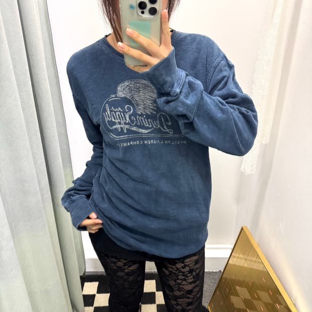 데님앤서플라이 네이비 롱슬리브