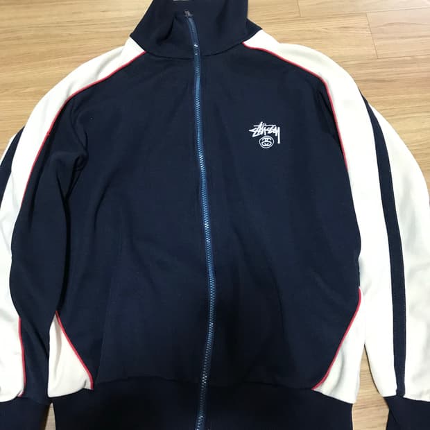 스투시 집업 져지