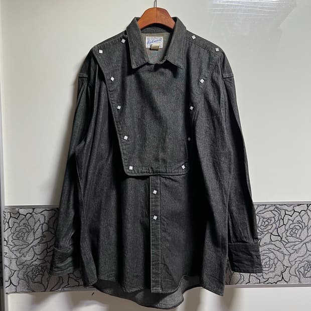 빈티지 락마운트 웨스턴 데님셔츠