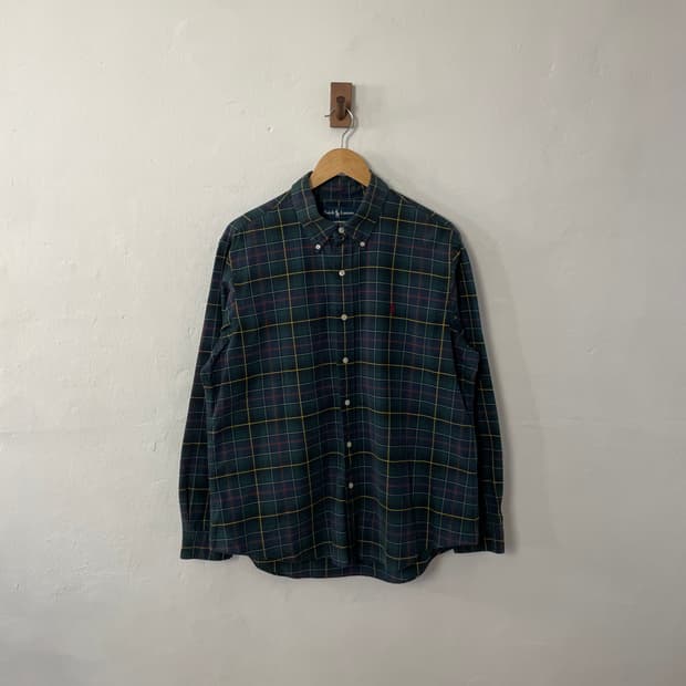 폴로 체크 셔츠 