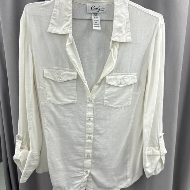 코튼혼방 린넨 셔츠