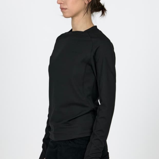 Mpa GRID LONG SLEEVE WOMAN (BLACK)