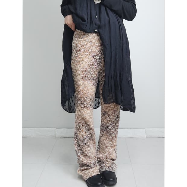 레이스 롱 레깅스