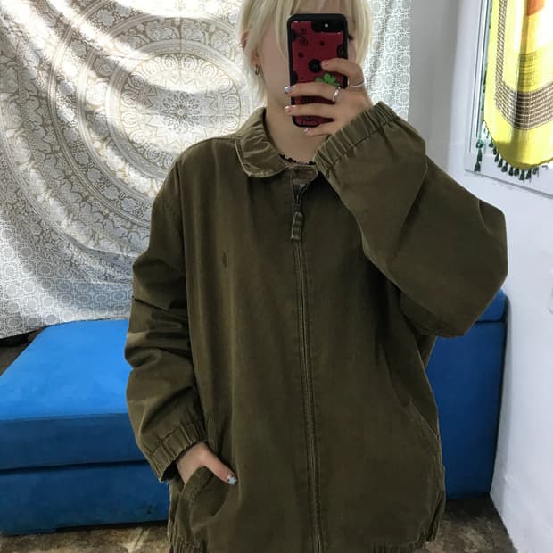 폴로 랄프로렌 코튼 블루종 스윙자켓 (Z1638 )