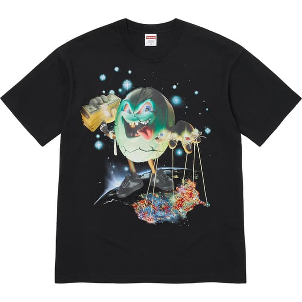 [XL]슈프림 세일럼 숏슬리브 탑 블랙 26SS