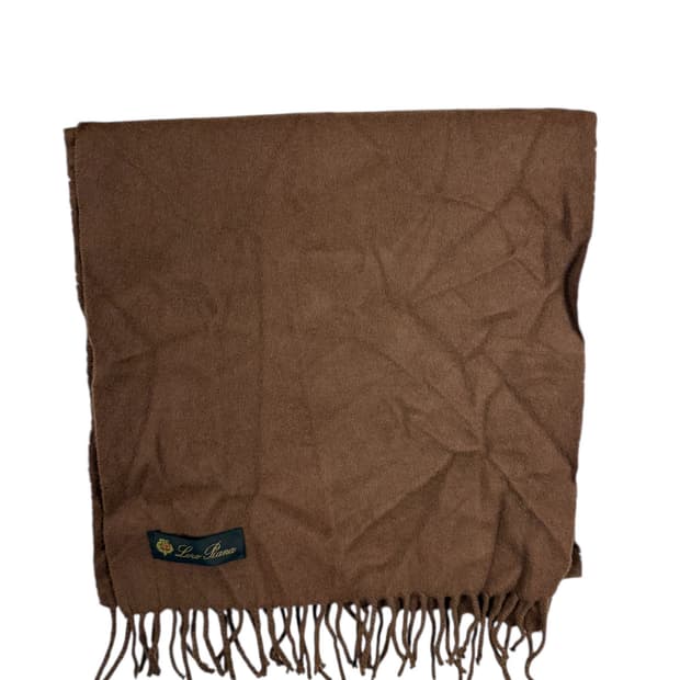 로로피아나 브라운 캐시미어 목도리 머플러