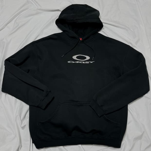 00s 오클리 아카이브 자수 후디 초 희귀 매물