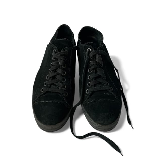 Ann Demeulemeester Suede Low Sneakers