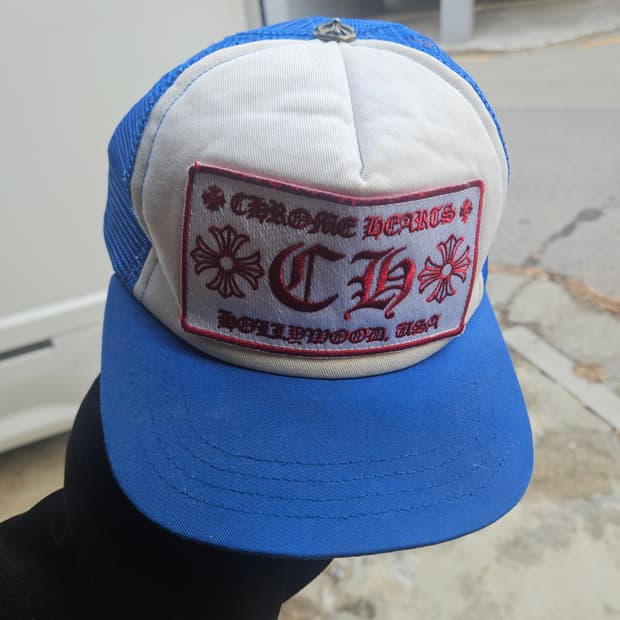 크롬하츠 ch 정품 한정판 모자 캡