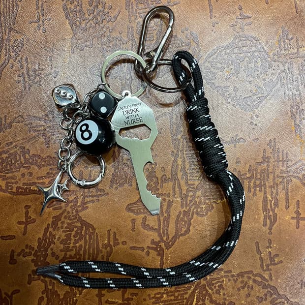 레트로 빈티지 아메리칸 키링