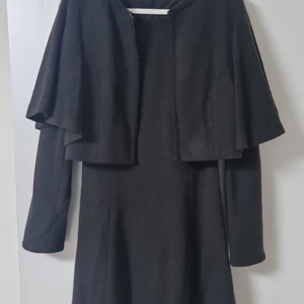 Sweet soup 울 원피스 + 자켓 세트 (하객룩 추천)