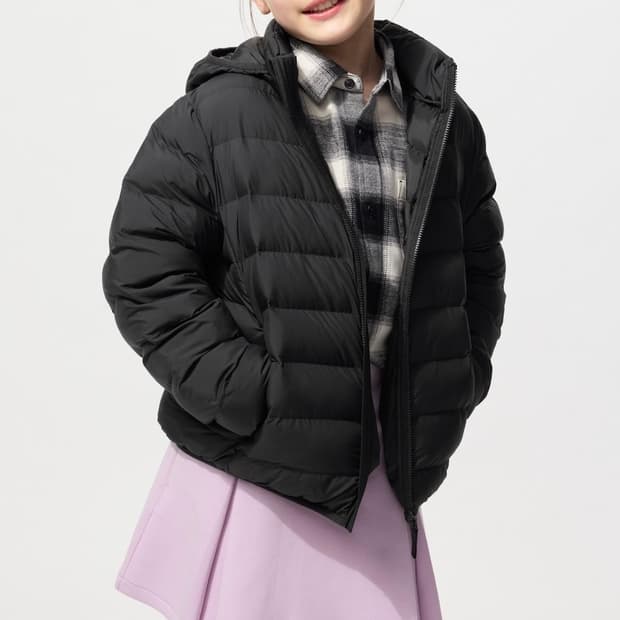 유니클로 키즈 경령패딩 