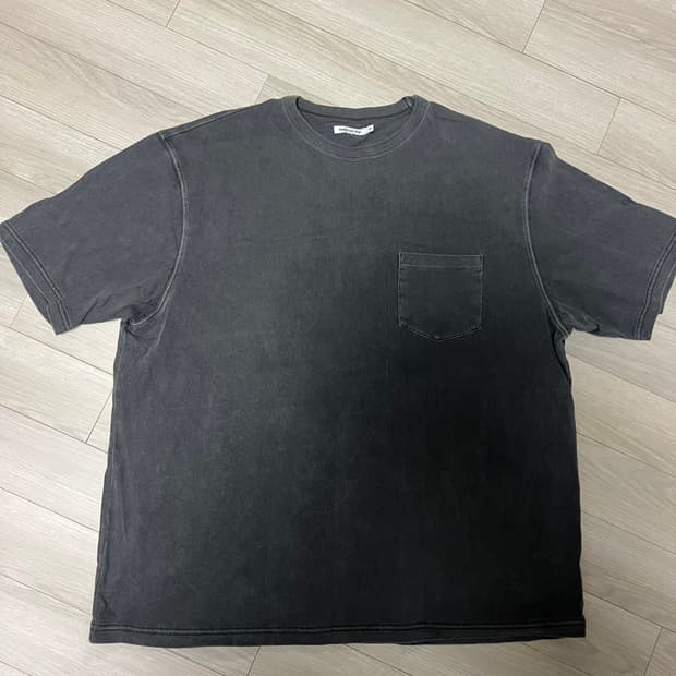 스테디에브리웨어 릴렉스드 피그먼트 반팔 티셔츠 다크그레이 3사이즈