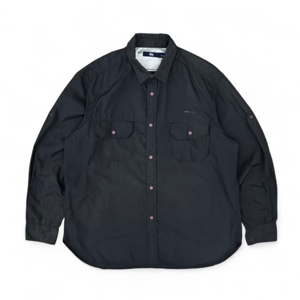 90's 스투시 유틸리티 셔츠