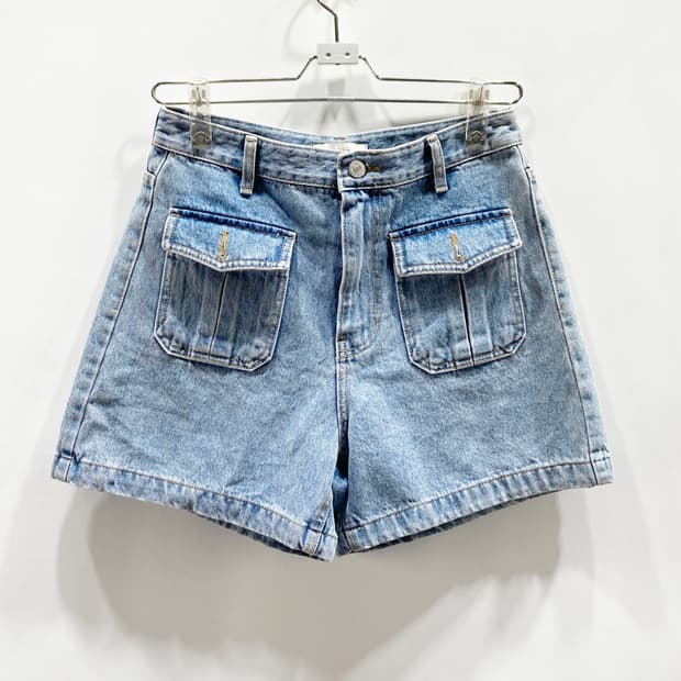 HAKE 여성청반바지 하이웨스트 M 진스센스