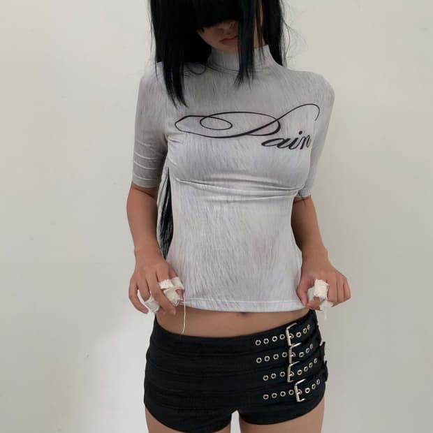 bonnae Pain 목넥 탑 아이보리