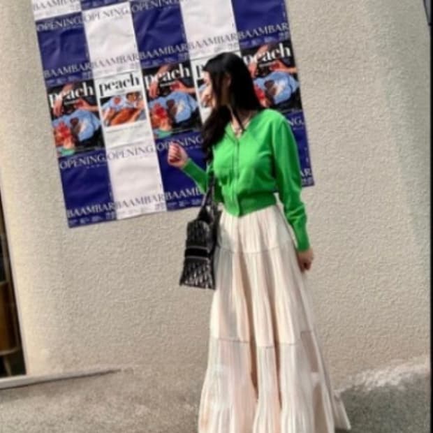 칙스라벨 프라하 맥시 스커트