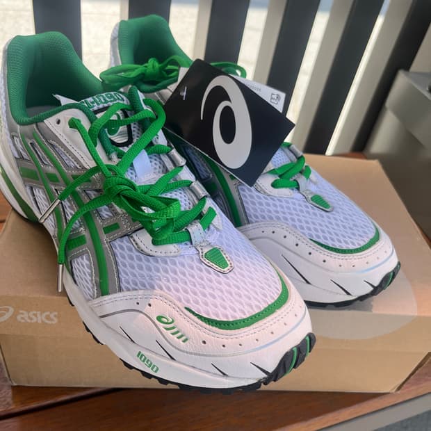 아식스 gel 1090 그린 295 판매합니다