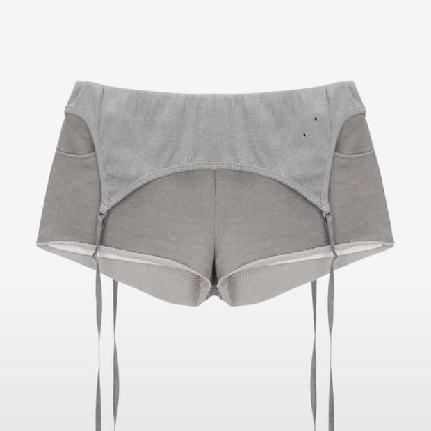 41PRAY Layered Shorts / Grey 사일프레이 레이어드 