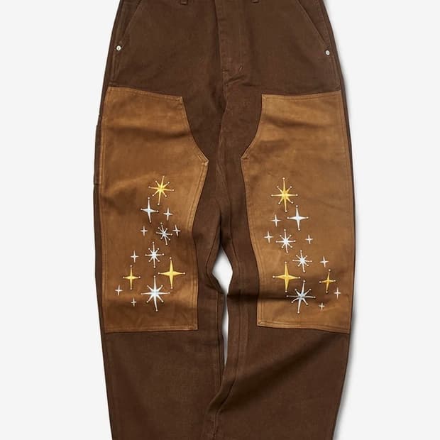 가먼츠팹 Rising Star Double Knee Pants (BROW