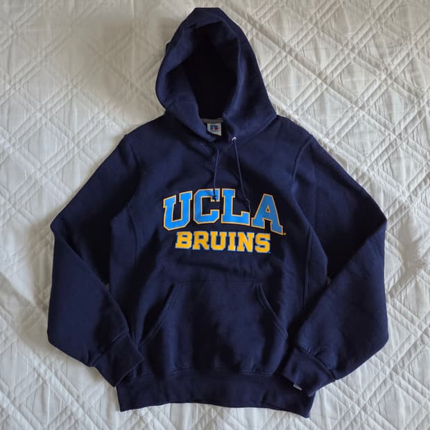RUSSELL 90s UCLA 50/50 Hoddie Sweatshirt